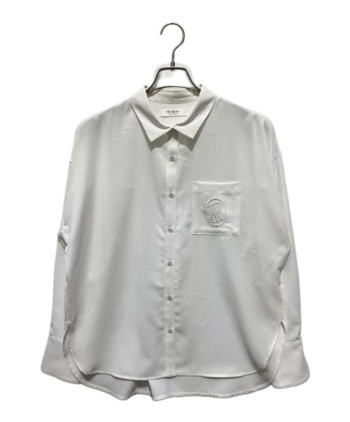 HER LIP TO（ハーリップトゥ）Her lip to (ハーリップトゥ) コンフォートオーバーサイズシャツ ホワイト サイズ:FREEの古着・服飾アイテム