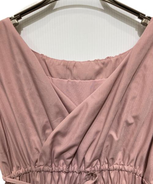 HER LIP TO（ハーリップトゥ）HER LIP TO (ハーリップトゥ) ノースリーブワンピース ピンク サイズ:Ｓの古着・服飾アイテム