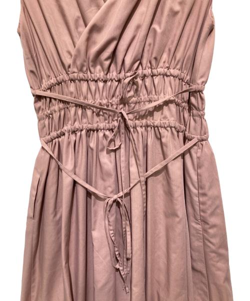 HER LIP TO（ハーリップトゥ）HER LIP TO (ハーリップトゥ) ノースリーブワンピース ピンク サイズ:Ｓの古着・服飾アイテム