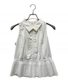 中古・古着通販】Bibiy. (ビビィ) AMELIE PEPURAMU KNIT ホワイト