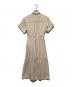 HER LIP TO (ハーリップトゥ) ノーブルシャツドレス ベージュ サイズ:S：7000円