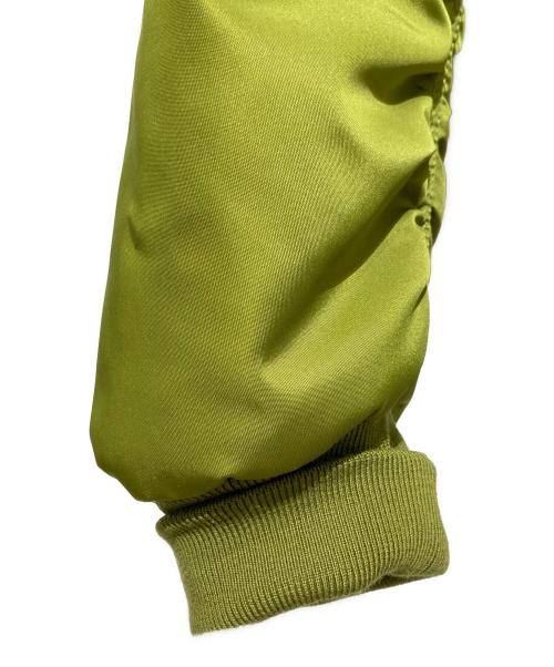 GUCCI（グッチ）GUCCI (グッチ) ナイロンツイルボンバージャケット グリーン サイズ:46の古着・服飾アイテム