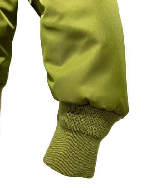 GUCCI（グッチ）GUCCI (グッチ) ナイロンツイルボンバージャケット グリーン サイズ:46の古着・服飾アイテム