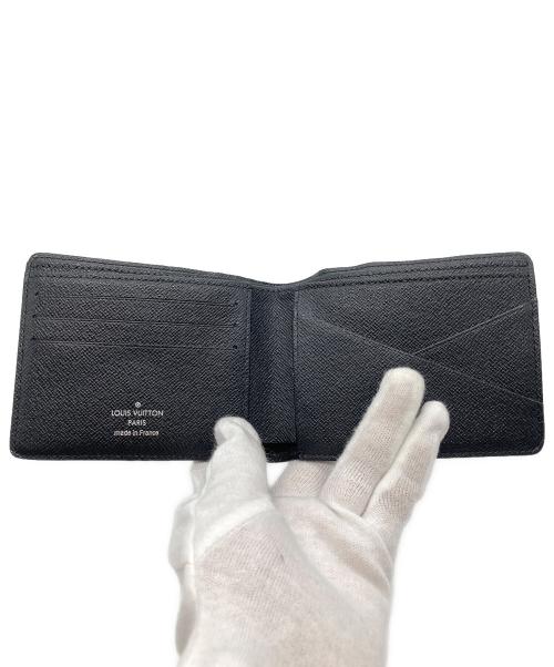LOUIS VUITTON（ルイ ヴィトン）LOUIS VUITTON (ルイ ヴィトン) 2つ折り財布 ブラックの古着・服飾アイテム