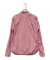 COMME des GARCONS HOMME (コムデギャルソン オム) 裾切替ギンガムチェックシャツ レッド サイズ:Ｓ：8000円