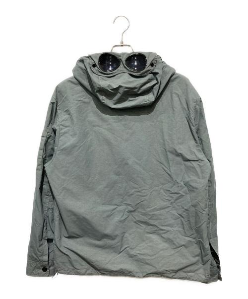 C.P COMPANY（シーピーカンパニー）C.P COMPANY (シーピーカンパニー) ガーメントダイ フラットナイロン ゴーグル オーバーシャツ ジャケット グレー サイズ:Mの古着・服飾アイテム