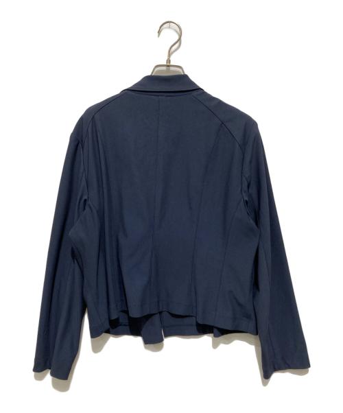 Leilian（レリアン）LEILIAN (レリアン) ストレッチライダースジャケット ネイビー サイズ:13+の古着・服飾アイテム
