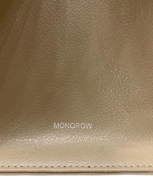 MONOROW（モノロウ）MONOROW (モノロウ) トートバッグ ベージュの古着・服飾アイテム