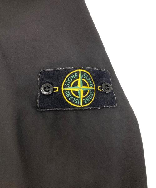 STONE ISLAND（ストーンアイランド）STONE ISLAND (ストーンアイランド) ソフトシェルジャケット ブラック サイズ:Mの古着・服飾アイテム