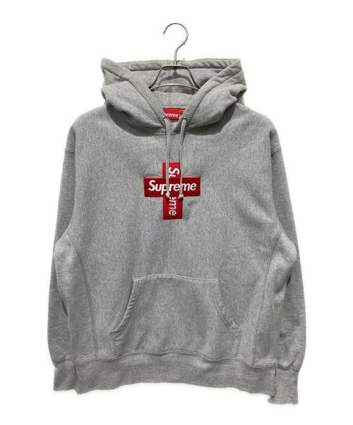 SUPREME（シュプリーム）Supreme (シュプリーム) クロス ボックス ロゴ フーデッド スウェットシャツ 