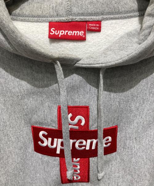 SUPREME（シュプリーム）Supreme (シュプリーム) クロス ボックス ロゴ フーデッド スウェットシャツ 