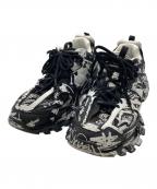 BALENCIAGAバレンシアガ）の古着「トラックスニーカー」｜ブラック×ホワイト