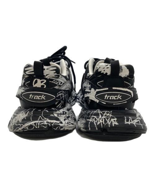 BALENCIAGA（バレンシアガ）BALENCIAGA (バレンシアガ) トラックスニーカー ブラック×ホワイト サイズ:27cmの古着・服飾アイテム