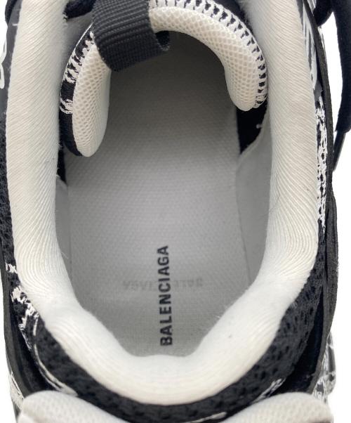 BALENCIAGA（バレンシアガ）BALENCIAGA (バレンシアガ) トラックスニーカー ブラック×ホワイト サイズ:27cmの古着・服飾アイテム