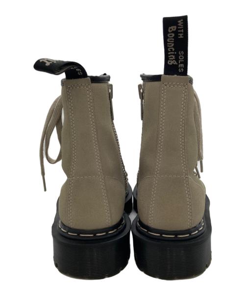 Dr.Martens（ドクターマーチン）Dr.Martens (ドクターマーチン) RICK OWENS (リックオウエンス) コラボスエードレースアップシューズ グレー サイズ:UK7の古着・服飾アイテム