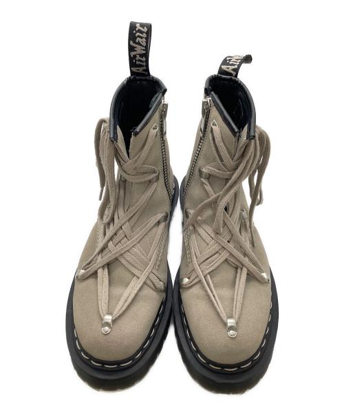 Dr.Martens（ドクターマーチン）Dr.Martens (ドクターマーチン) RICK OWENS (リックオウエンス) コラボスエードレースアップシューズ グレー サイズ:UK7の古着・服飾アイテム