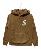 SUPREMEシュプリーム）の古着「ロゴパーカー」｜ブラウン
