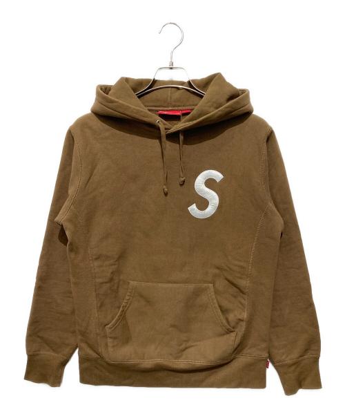 SUPREME（シュプリーム）SUPREME (シュプリーム) ロゴパーカー ブラウン サイズ:Ｓの古着・服飾アイテム