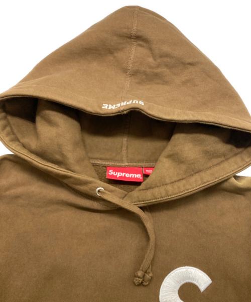 SUPREME（シュプリーム）SUPREME (シュプリーム) ロゴパーカー ブラウン サイズ:Ｓの古着・服飾アイテム