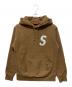 SUPREME（シュプリーム）の古着「ロゴパーカー」｜ブラウン