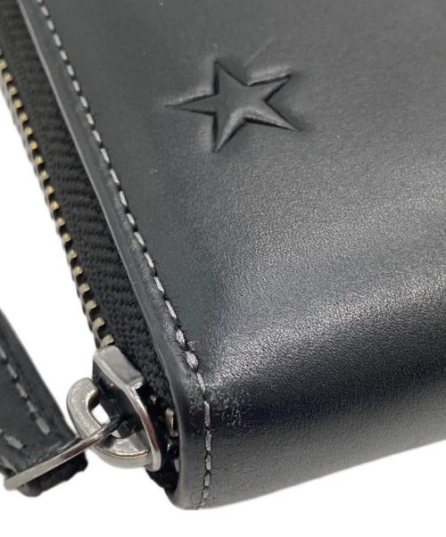 COACH（コーチ）COACH (コーチ) アコーディオン ウォレット・スター プリント ブラックの古着・服飾アイテム