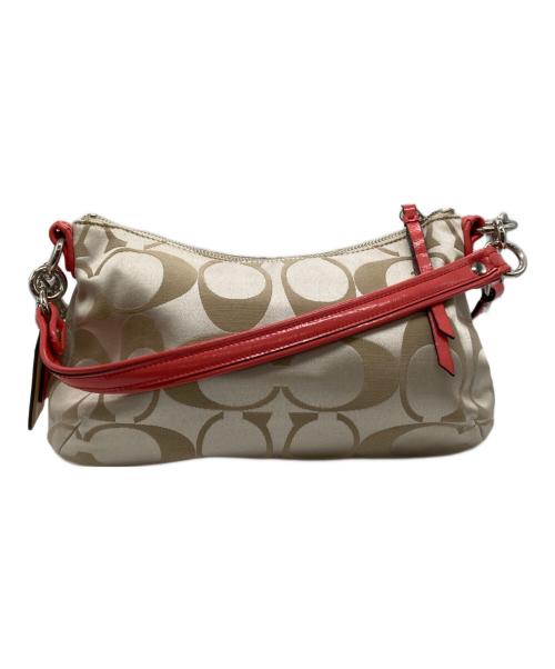 COACH（コーチ）COACH (コーチ) ワンショルダーバッグ ベージュの古着・服飾アイテム