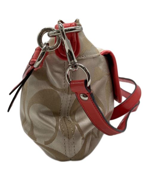 COACH（コーチ）COACH (コーチ) ワンショルダーバッグ ベージュの古着・服飾アイテム