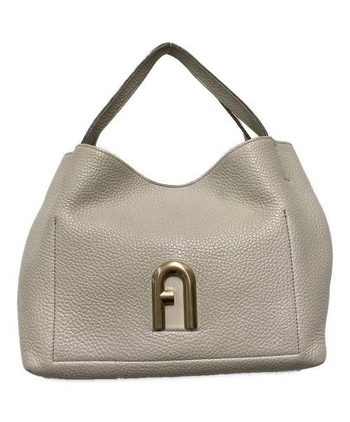 FURLA（フルラ）FURLA (フルラ) プリムラホーボーバッグ ベージュの古着・服飾アイテム