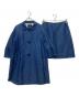 'S Max Mara（エスマックスマーラ）の古着「シルクリネン混セットアップ」｜ブルー