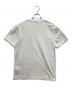 BURBERRY (バーバリー) チェックトリム コットンTシャツ ホワイト サイズ:M：22000円