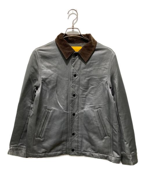 F.O.B FACTORY（エフオービー ファクトリー）F.O.B FACTORY (エフオービー ファクトリー) コーチジャケット グリーン サイズ:Mの古着・服飾アイテム