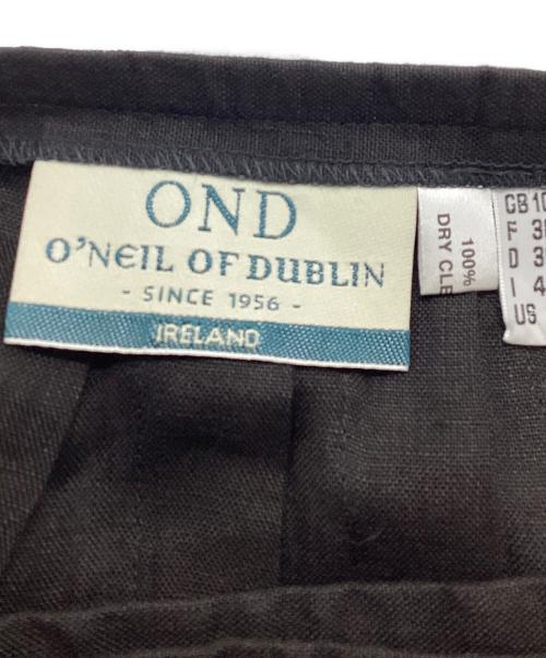 O'NEIL OF DUBLIN（オニールオブダブリン）O'NEIL OF DUBLIN (オニールオブダブリン) ラップスカート ブラック サイズ:Mの古着・服飾アイテム