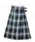 O'NEIL OF DUBLIN（オニールオブダブリン）の古着「チェックラップスカート」｜ブルー
