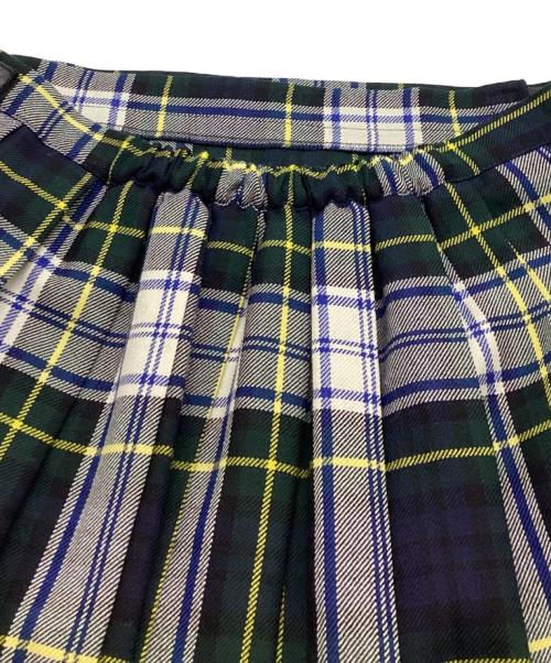 O'NEIL OF DUBLIN（オニールオブダブリン）O'NEIL OF DUBLIN (オニールオブダブリン) チェックラップスカート グリーン サイズ:XSの古着・服飾アイテム