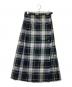O'NEIL OF DUBLIN（オニールオブダブリン）の古着「チェックラップスカート」｜グリーン