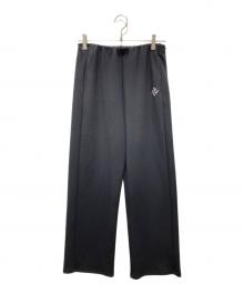YENN（イエン）の古着「W/JERSEY PANT」｜ブラック