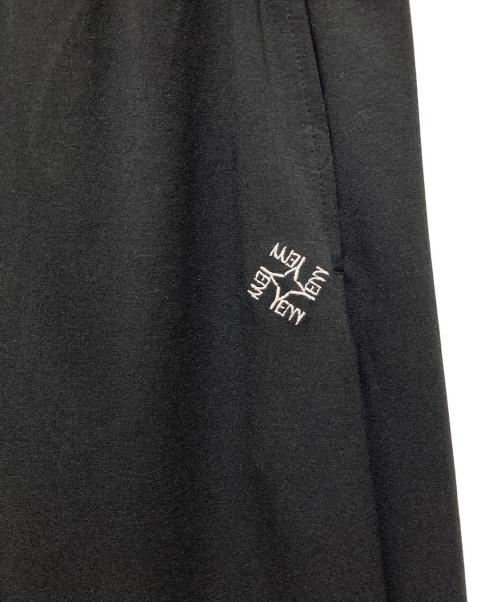YENN（イエン）YENN (イエン) W/JERSEY PANT ブラック サイズ:38の古着・服飾アイテム