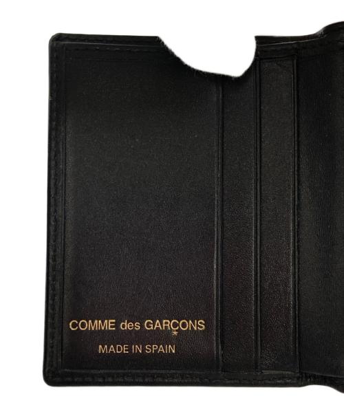 COMME des GARCONS（コムデギャルソン）COMME des GARCONS (コムデギャルソン) 2つ折り財布 ブラックの古着・服飾アイテム