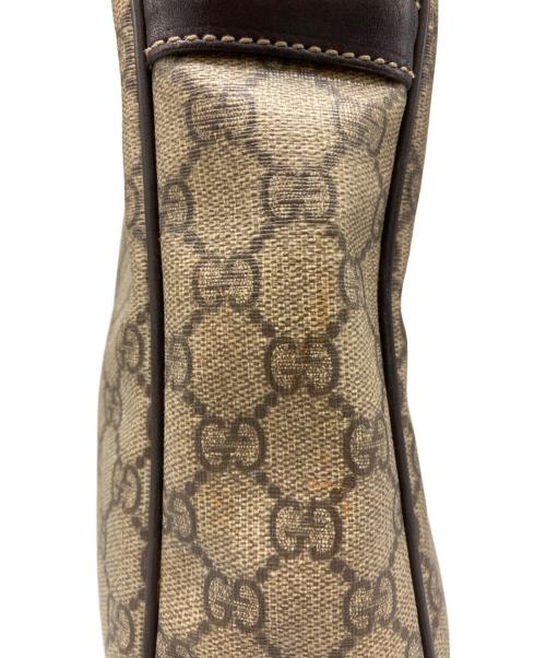 GUCCI（グッチ）GUCCI (グッチ) GGスプリームショルダーバッグ ベージュ×ブラウン サイズ:OneSizeの古着・服飾アイテム