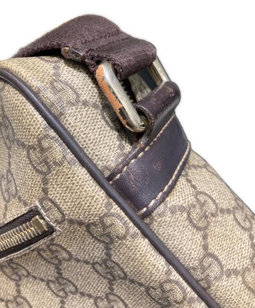 GUCCI（グッチ）GUCCI (グッチ) GGスプリームショルダーバッグ ベージュ×ブラウン サイズ:OneSizeの古着・服飾アイテム