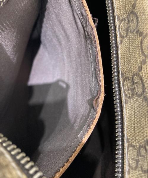 GUCCI（グッチ）GUCCI (グッチ) GGスプリームショルダーバッグ ベージュ×ブラウン サイズ:OneSizeの古着・服飾アイテム