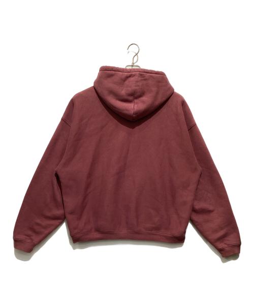 stussy（ステューシー）stussy (ステューシー) 80 リラックス フーディー レッド サイズ:Ｌの古着・服飾アイテム