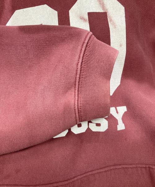 stussy（ステューシー）stussy (ステューシー) 80 リラックス フーディー レッド サイズ:Ｌの古着・服飾アイテム