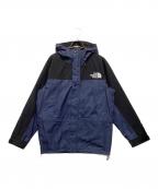 THE NORTH FACEザ ノース フェイス）の古着「マウンテン ライト デニムジャケット」｜ネイビー×ブラック