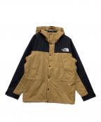 THE NORTH FACEザ ノース フェイス）の古着「マウンテン ライト ジャケット」｜ブラウン×ブラック
