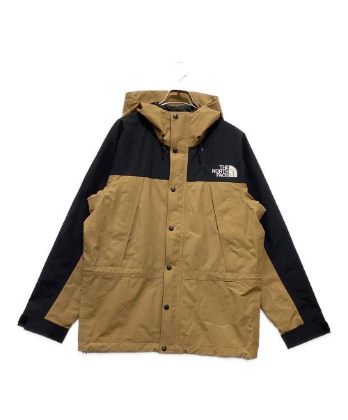 THE NORTH FACE（ザ ノース フェイス）THE NORTH FACE (ザ ノース フェイス) マウンテン ライト ジャケット ブラウン×ブラック サイズ:Mの古着・服飾アイテム
