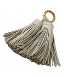 J&M DAVIDSON（ジェイ＆エム デヴィッドソン）の古着「タッセルフリンジチャーム」｜グレー