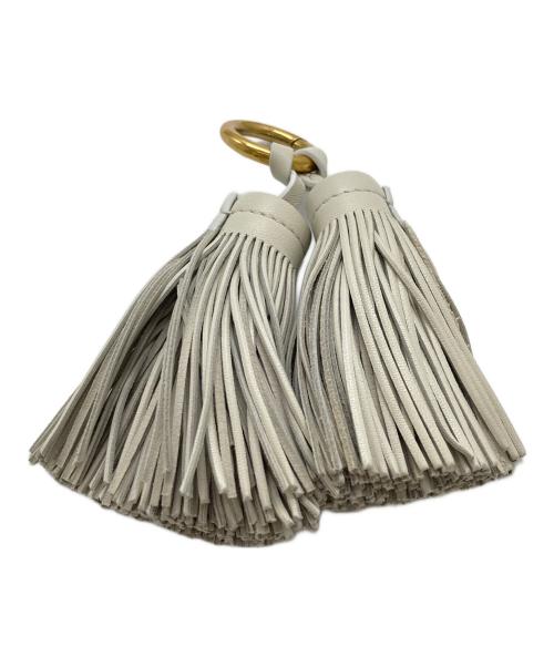 J&M DAVIDSON（ジェイ＆エム デヴィッドソン）J&M DAVIDSON (ジェイ＆エム デヴィッドソン) タッセルフリンジチャーム グレーの古着・服飾アイテム