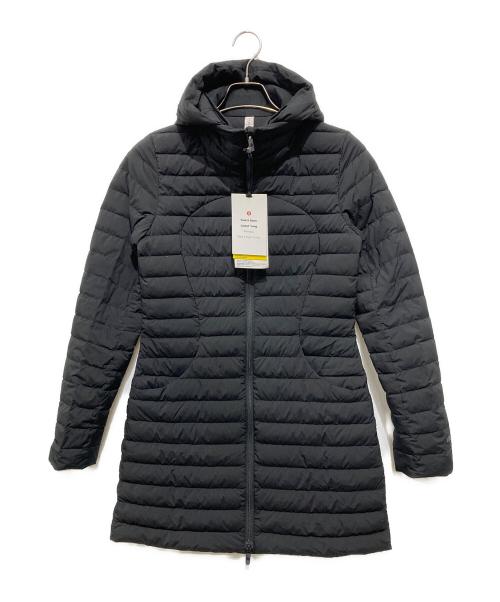 LULULEMON（ルルレモン）LULULEMON (ルルレモン) ダウンコート ブラック サイズ:4の古着・服飾アイテム
