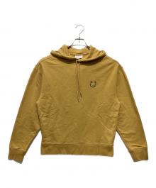 maison kitsune（メゾンキツネ）の古着「ボールドフォックス パッチ オーバーサイズ」｜イエロー